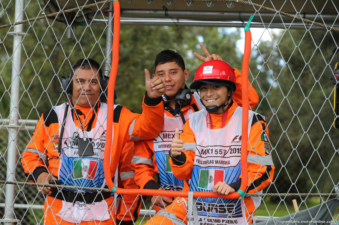 GP MESSICO, 29.10.2015 - Marshals
