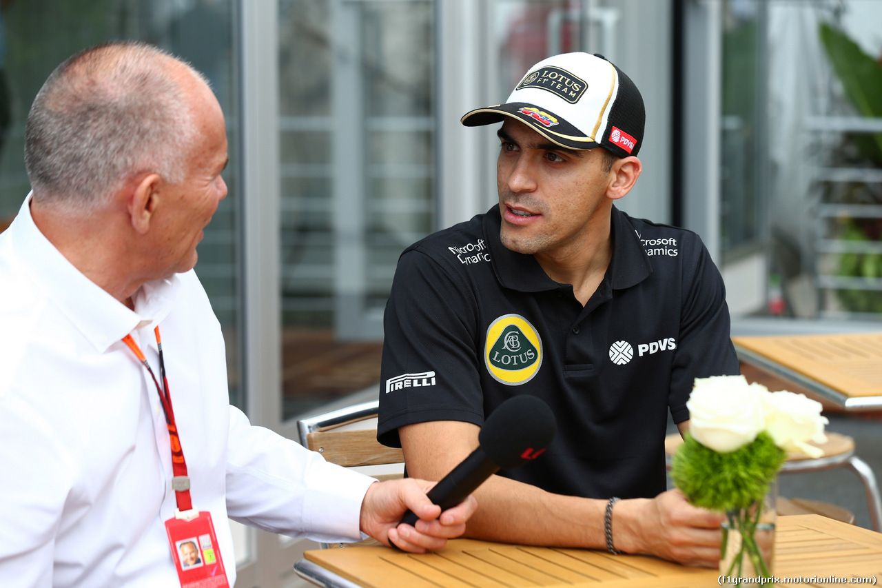 GP MESSICO, 29.10.2015 - Pastor Maldonado (VEN) Lotus F1 Team E23