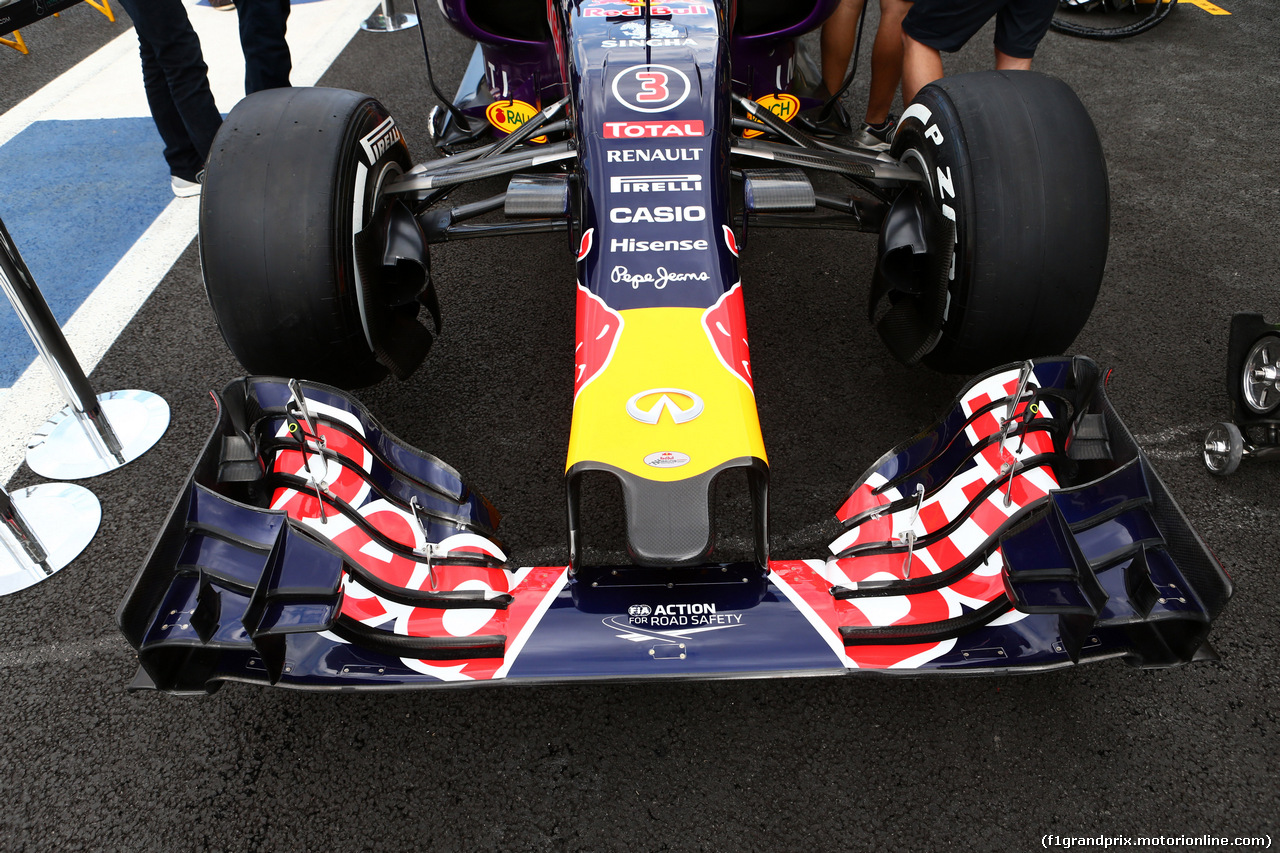 GP MESSICO, 29.10.2015 - Red Bull Racing RB11, detail