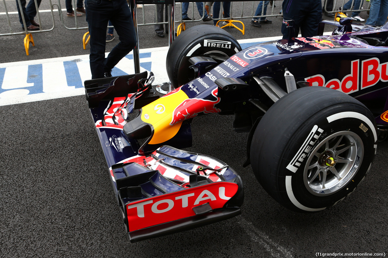 GP MESSICO, 29.10.2015 - Red Bull Racing RB11, detail