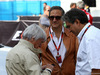 GP MESSICO, 29.10.2015 - Bernie Ecclestone (GBR), President e CEO of FOM e Pasquale Lattuneddu (ITA), FOM