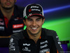 GP MESSICO, 29.10.2015 - Conferenza Stampa, Sergio Perez (MEX) Sahara Force India F1 VJM08