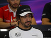 GP MESSICO, 29.10.2015 - Conferenza Stampa, Fernando Alonso (ESP) McLaren Honda MP4-30