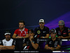 GP MESSICO, 29.10.2015 - Conferenza Stampa, William Stevens (GBR) Manor Marussia F1 Team, Pastor Maldonado (VEN) Lotus F1 Team E23, Carlos Sainz Jr (ESP) Scuderia Toro Rosso STR10, Fernando Alonso (ESP) McLaren Honda MP4-30, Lewis Hamilton (GBR) Mercedes AMG F1 W06 e Sergio Perez (MEX) Sahara Force India F1 VJM08