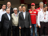 GP MESSICO, 29.10.2015 - Jean Todt (FRA), President FIA, Bernie Ecclestone (GBR), President e CEO of FOM, Enrique Pena Nieto (MEX), President of Mexico, Esteban Gutierrez (MEX) Ferrari Test e Reserve Driver e Maurizio Arrivabene (ITA) Ferrari Team Principal