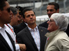 GP MESSICO, 29.10.2015 - Enrique Pena Nieto (MEX), President of Mexico e Bernie Ecclestone (GBR), President e CEO of FOM