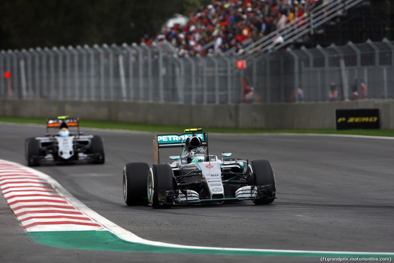 GP MESSICO, 31.10.2015- Prove Libere 3, Nico Rosberg (GER) Mercedes AMG F1 W06