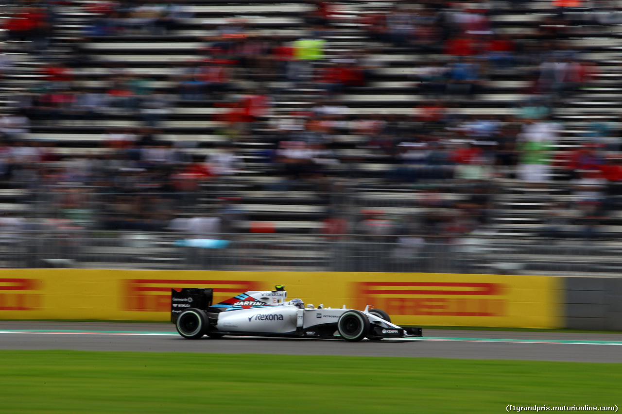 GP MESSICO, 31.10.2015- Prove Libere 3, Valtteri Bottas (FIN) Williams F1 Team FW37