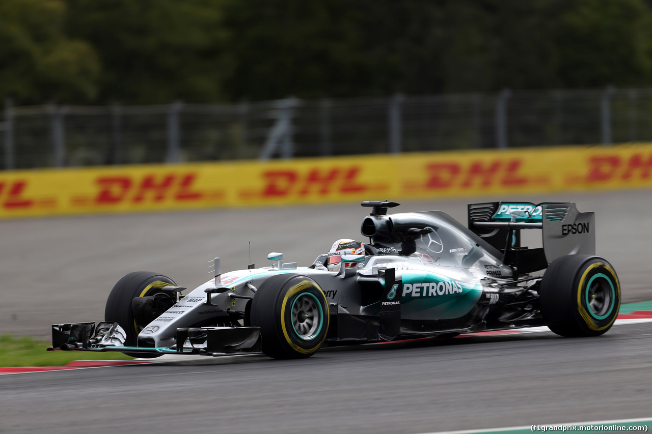 GP MESSICO, 31.10.2015- Prove Libere 3, Lewis Hamilton (GBR) Mercedes AMG F1 W06