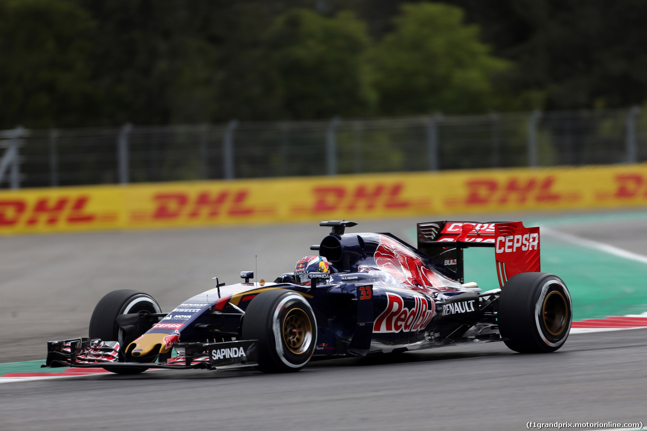 GP MESSICO, 31.10.2015- Prove Libere 3, Max Verstappen (NED) Scuderia Toro Rosso STR10
