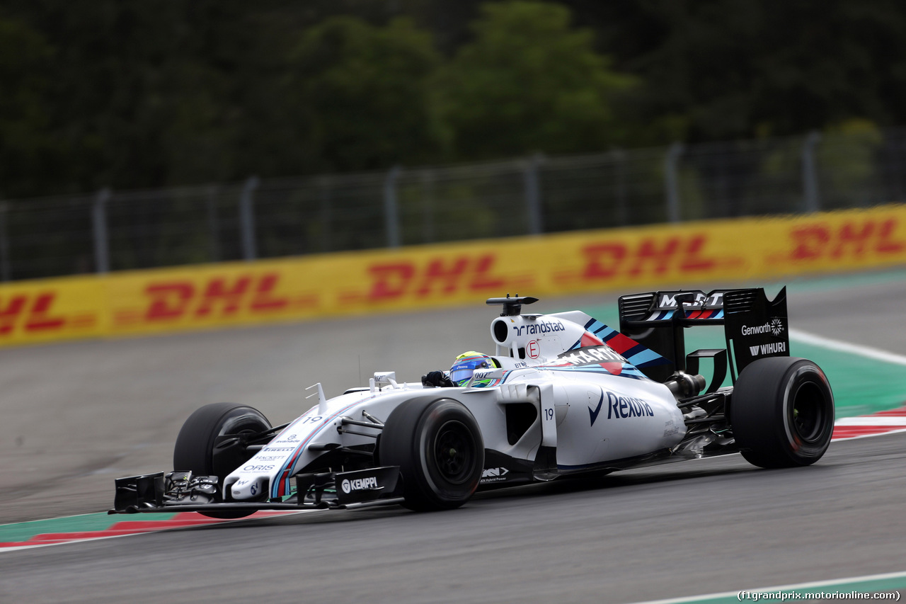 GP MESSICO, 31.10.2015- Prove Libere 3, Felipe Massa (BRA) Williams F1 Team FW37