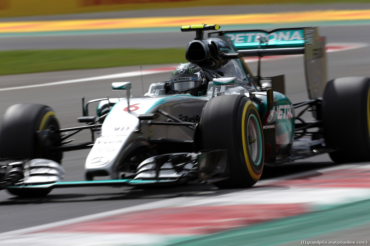 GP MESSICO, 31.10.2015- Prove Libere 3, Nico Rosberg (GER) Mercedes AMG F1 W06