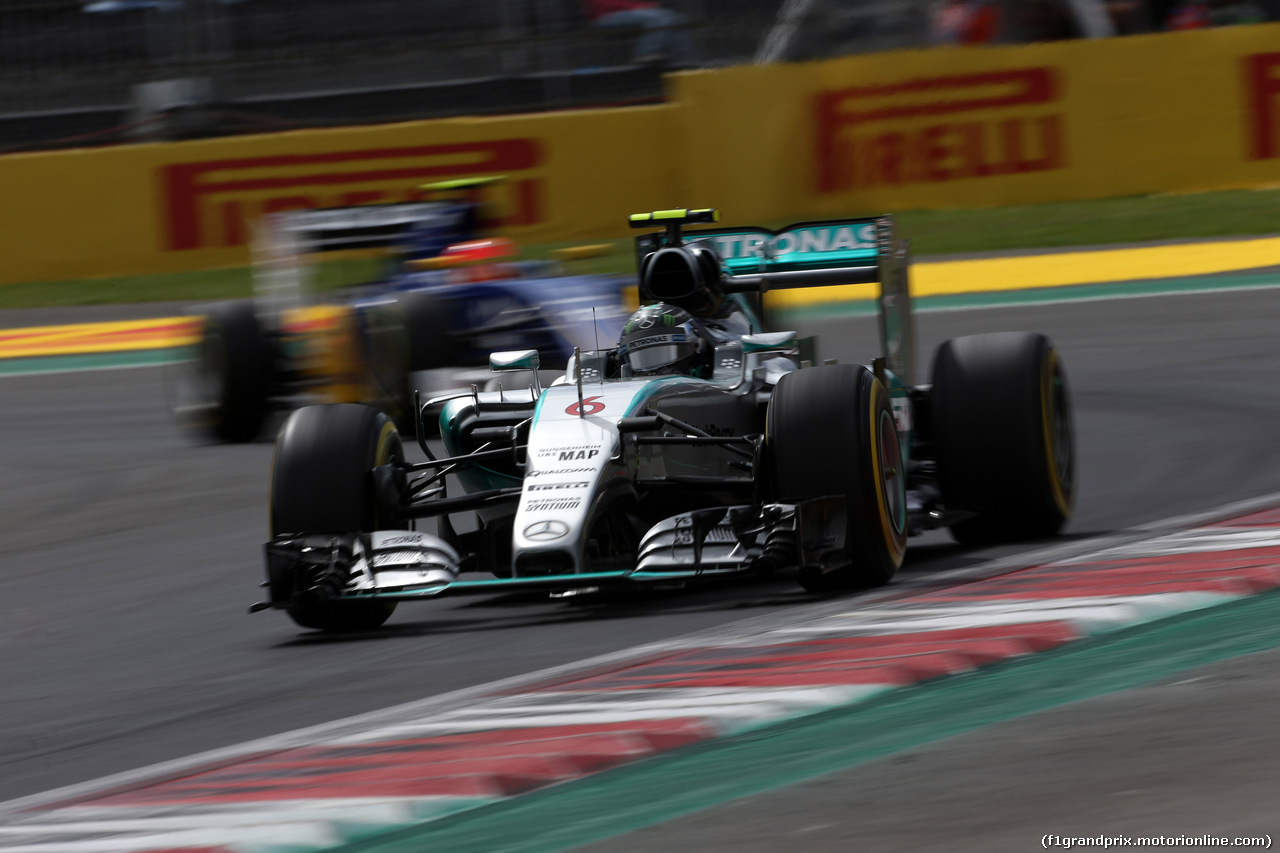 GP MESSICO, 31.10.2015- Prove Libere 3, Nico Rosberg (GER) Mercedes AMG F1 W06