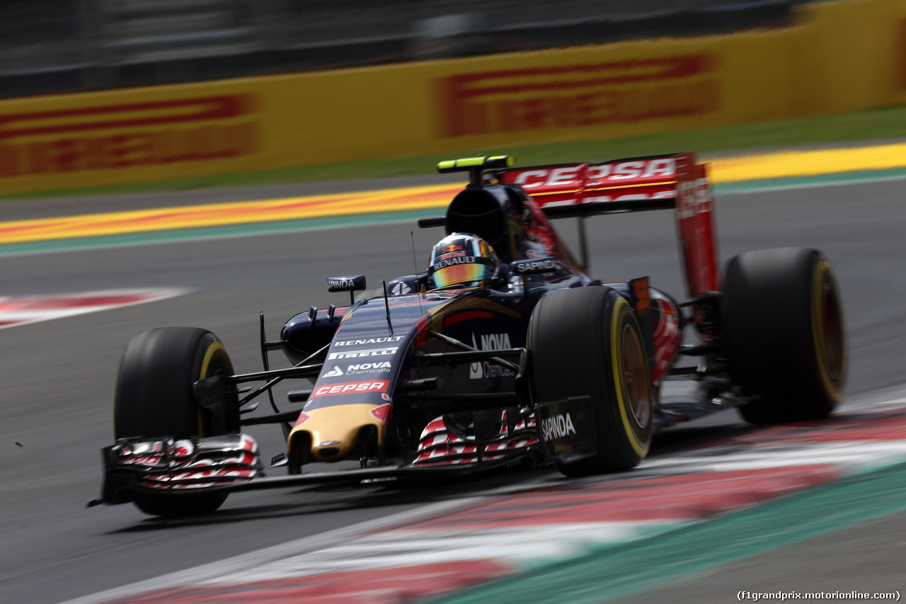 GP MESSICO, 31.10.2015- Prove Libere 3, Carlos Sainz Jr (ESP) Scuderia Toro Rosso STR10