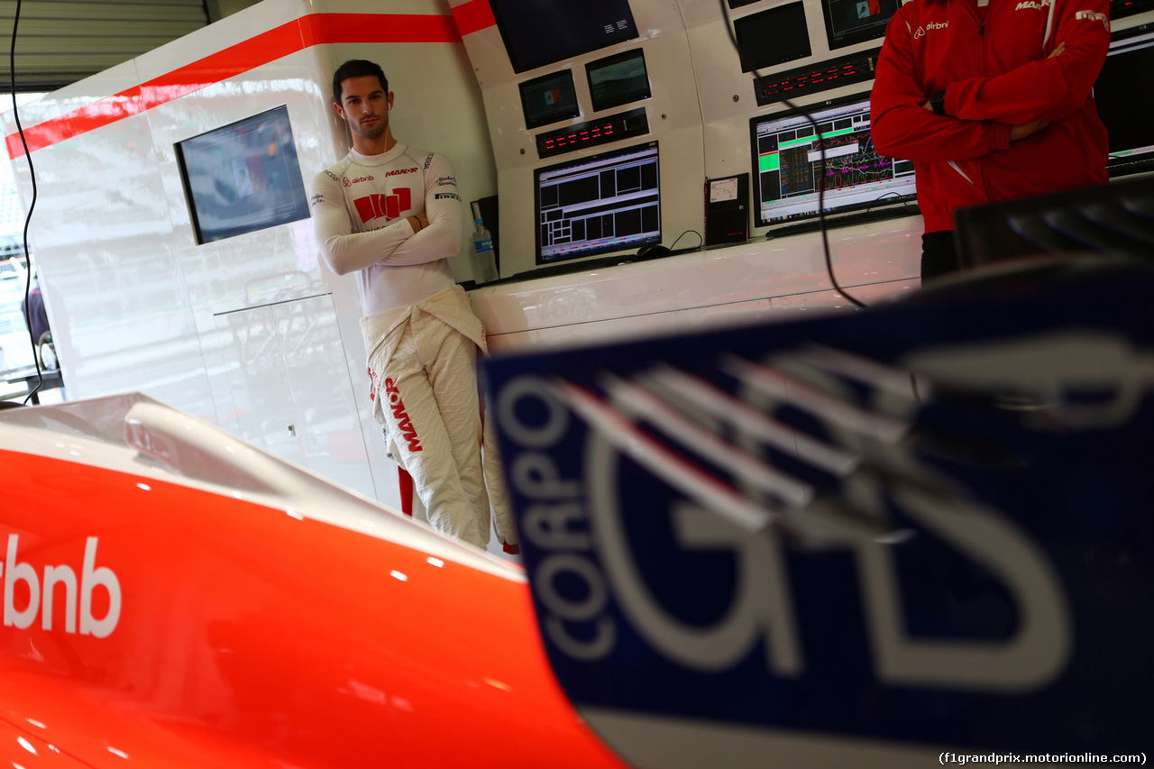 GP MESSICO, 31.10.2015- Prove Libere 3, Alexander Rossi (USA) Manor Marussia F1 Team