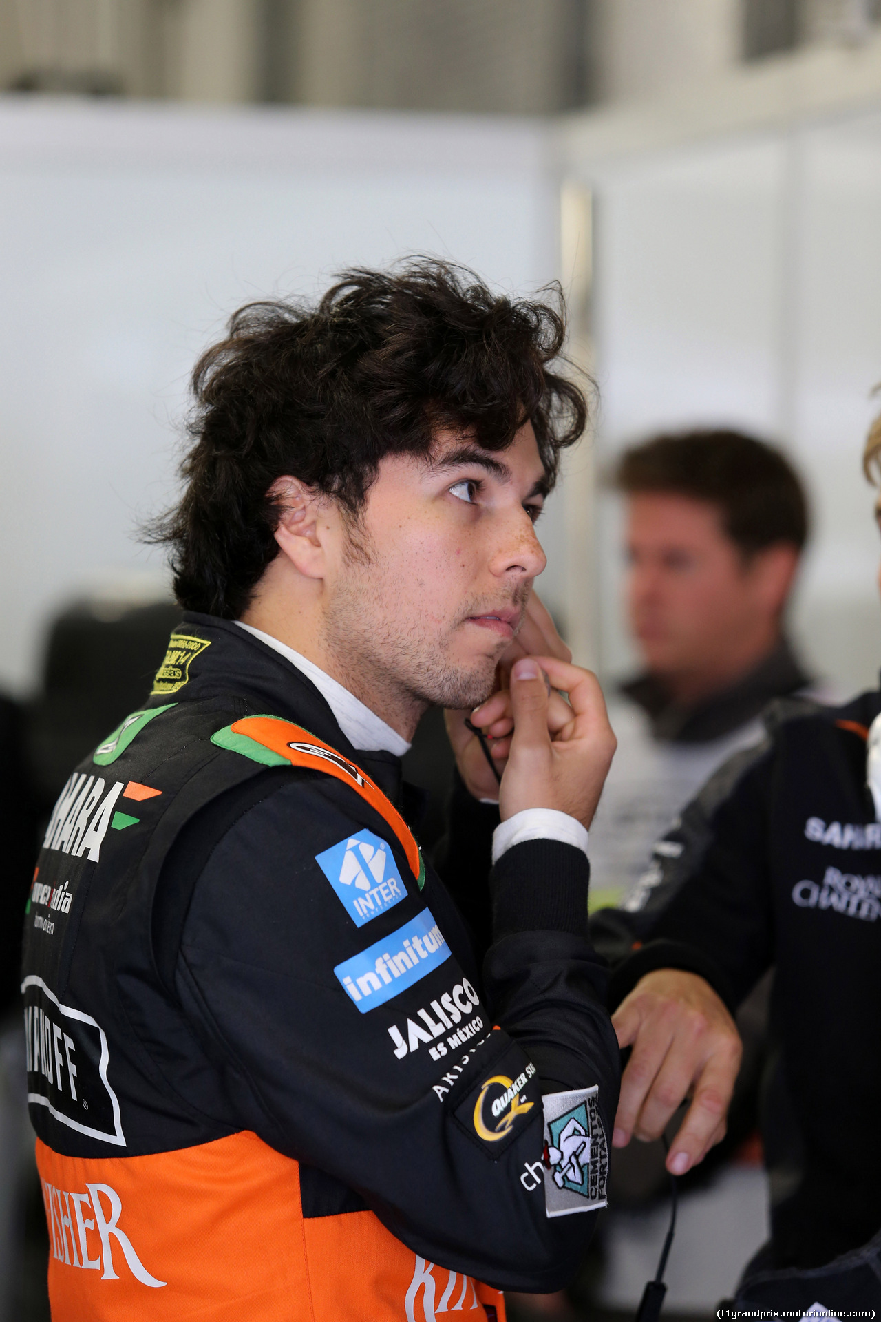 GP MESSICO, 31.10.2015- Prove Libere 3, Sergio Perez (MEX) Sahara Force India F1 VJM08