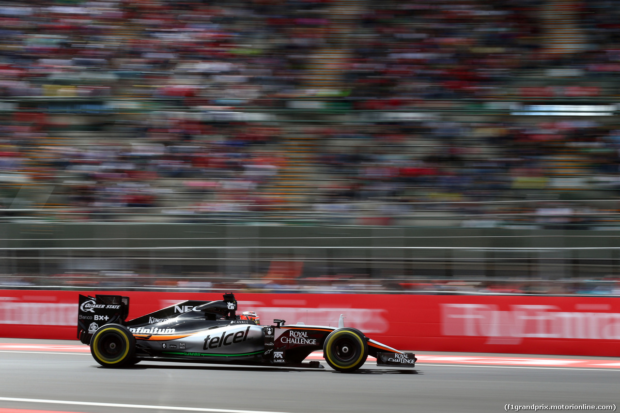 GP MESSICO, 31.10.2015- Prove Libere 3, Lewis Hamilton (GBR) Mercedes AMG F1 W06