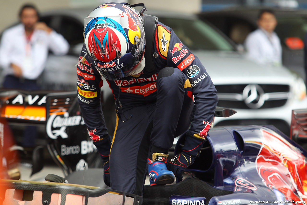GP MESSICO, 31.10.2015- Qualifiche, Max Verstappen (NED) Scuderia Toro Rosso STR10