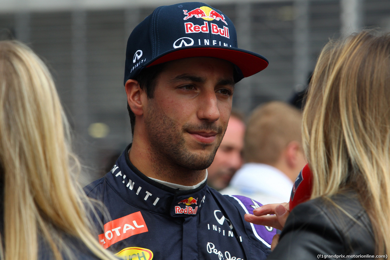 GP MESSICO, 31.10.2015- Qualifiche, Daniel Ricciardo (AUS) Red Bull Racing RB11