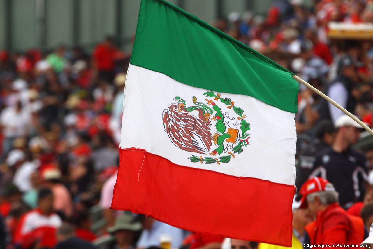 GP MESSICO, 31.10.2015- Qualifiche, The Mexican flag
