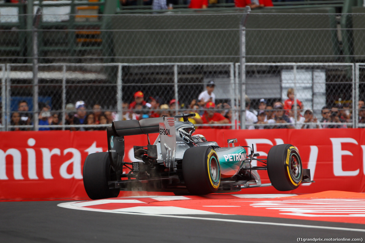 GP MESSICO, 31.10.2015- Qualifiche, Lewis Hamilton (GBR) Mercedes AMG F1 W06