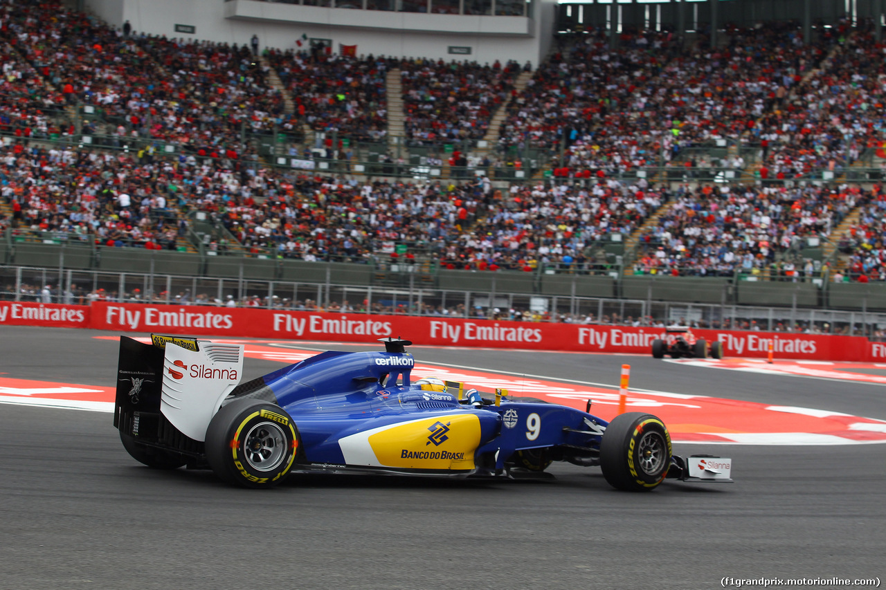 GP MESSICO, 31.10.2015- Qualifiche, Marcus Ericsson (SUE) Sauber C34