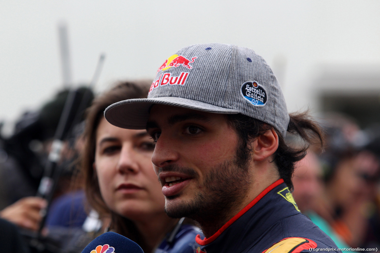 GP MESSICO, 31.10.2015- Qualifiche, Carlos Sainz Jr (ESP) Scuderia Toro Rosso STR10