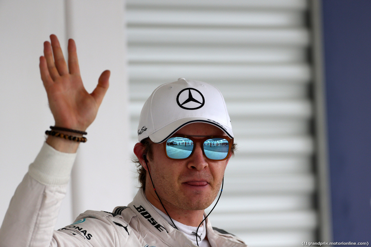GP MESSICO, 31.10.2015- Qualifiche, Nico Rosberg (GER) Mercedes AMG F1 W06 pole position