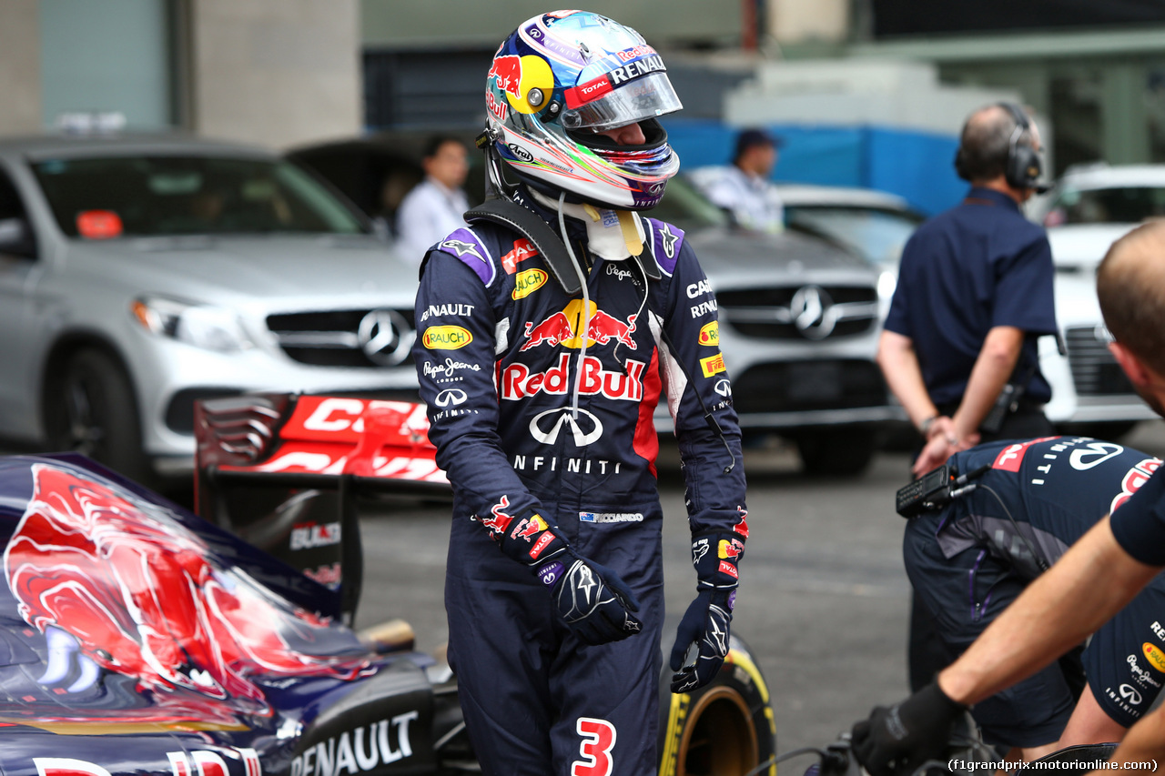 GP MESSICO, 31.10.2015- Qualifiche, Daniel Ricciardo (AUS) Red Bull Racing RB11