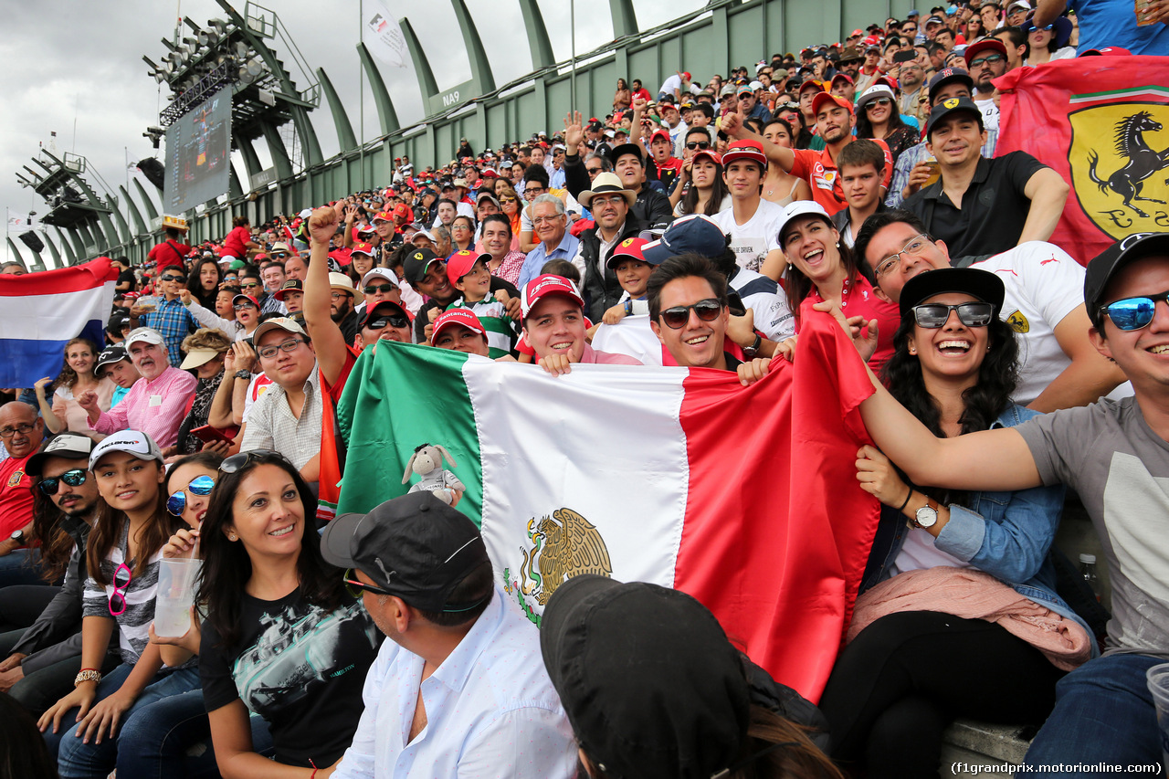 GP MESSICO, 31.10.2015- Qualifiche, Fans