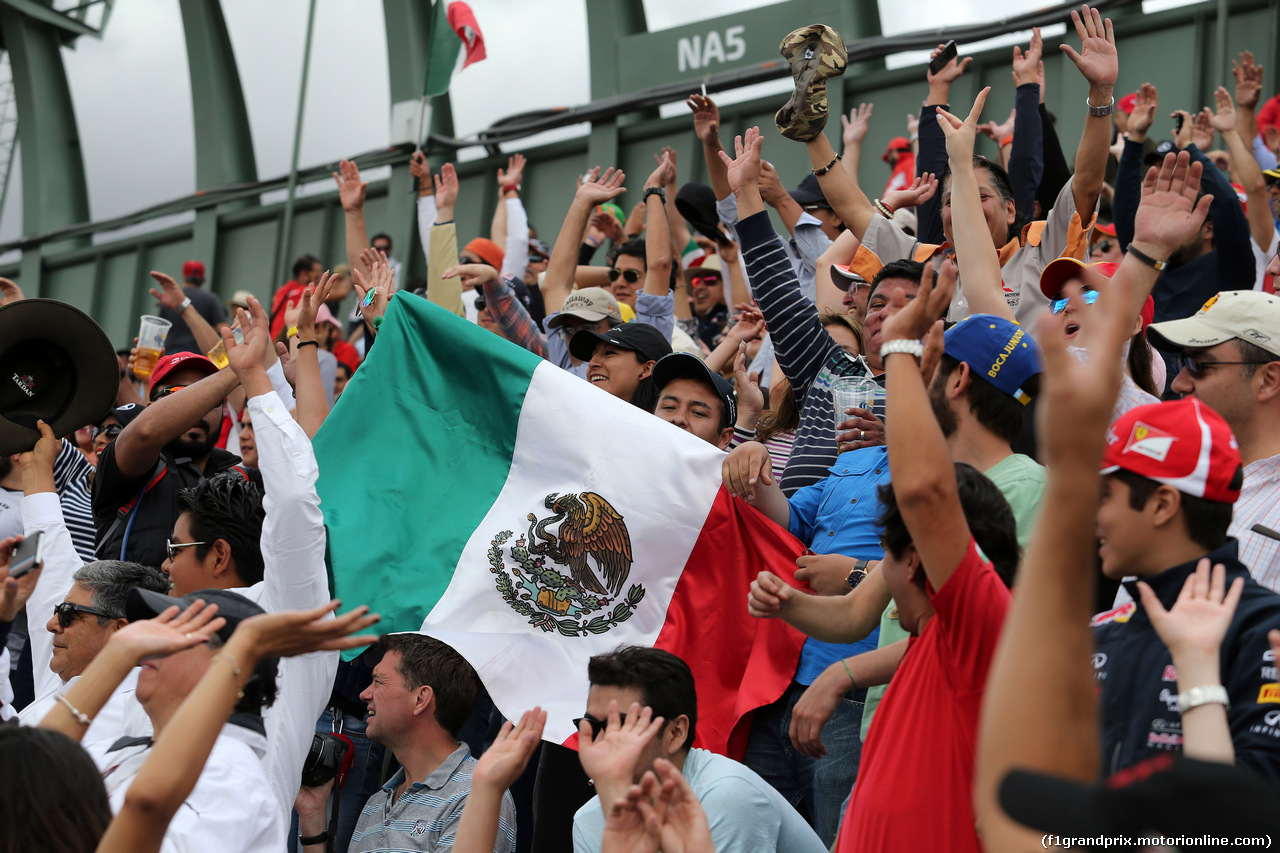 GP MESSICO, 31.10.2015- Qualifiche, Fans
