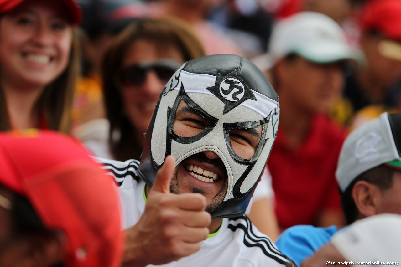 GP MESSICO, 31.10.2015- Qualifiche, Fans