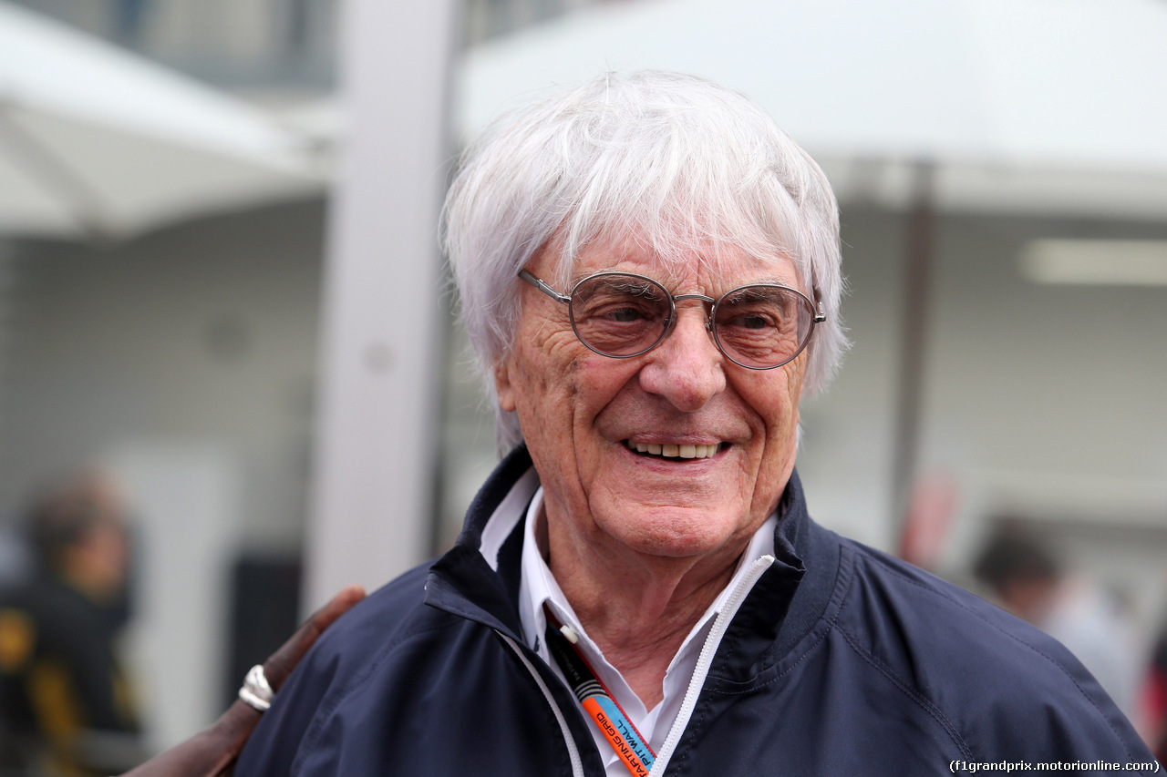 GP MESSICO, 31.10.2015- Bernie Ecclestone (GBR), President e CEO of FOM