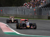 GP MESSICO, 31.10.2015- Free Practice 3, Max Verstappen (NED) Scuderia Toro Rosso STR10 e Pastor Maldonado (VEN) Lotus F1 Team E23