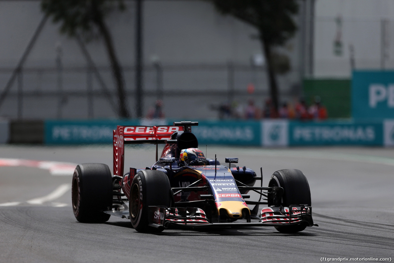 GP MESSICO, 30.10.2015 - Prove Libere 1, Max Verstappen (NED) Scuderia Toro Rosso STR10