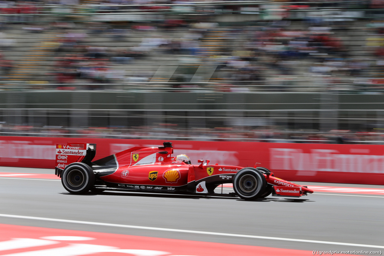 GP MESSICO, 30.10.2015 - Prove Libere 1, Sebastian Vettel (GER) Ferrari SF15-T