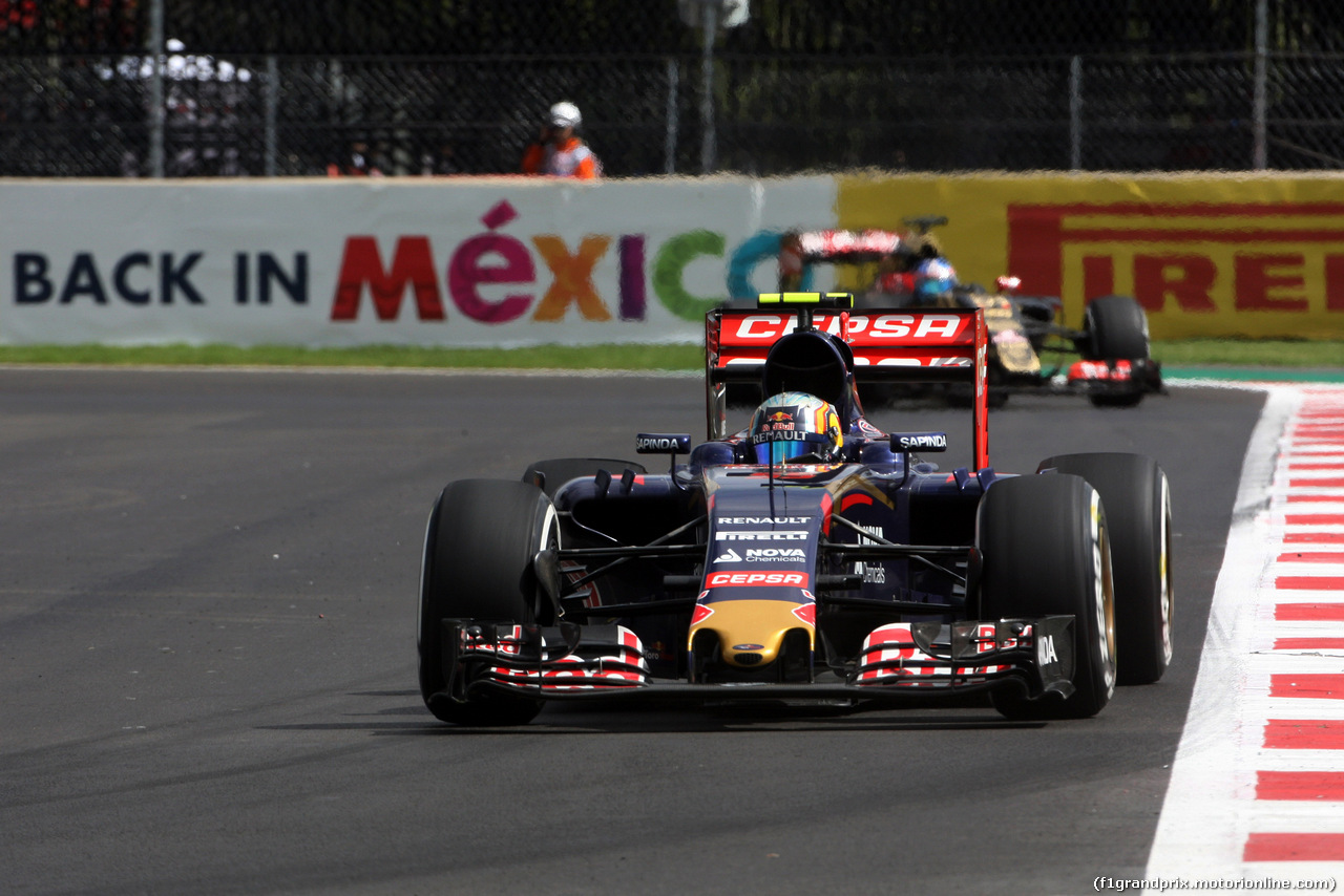 GP MESSICO, 30.10.2015 - Prove Libere 1, Carlos Sainz Jr (ESP) Scuderia Toro Rosso STR10