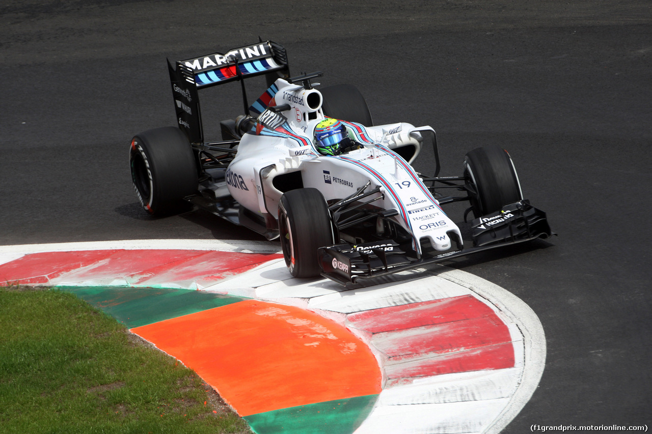 GP MESSICO, 30.10.2015 - Prove Libere 1, Felipe Massa (BRA) Williams F1 Team FW37