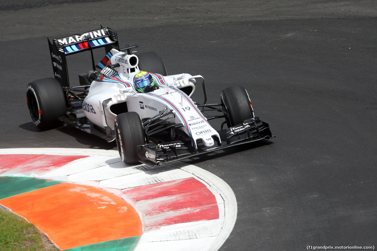 GP MESSICO, 30.10.2015 - Prove Libere 1, Felipe Massa (BRA) Williams F1 Team FW37