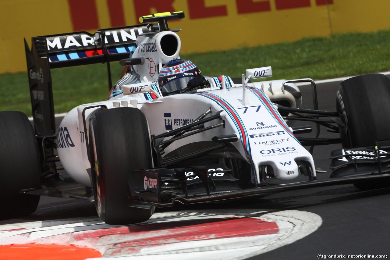 GP MESSICO, 30.10.2015 - Prove Libere 1, Valtteri Bottas (FIN) Williams F1 Team FW37