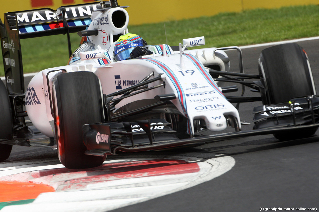 GP MESSICO, 30.10.2015 - Prove Libere 1, Felipe Massa (BRA) Williams F1 Team FW37