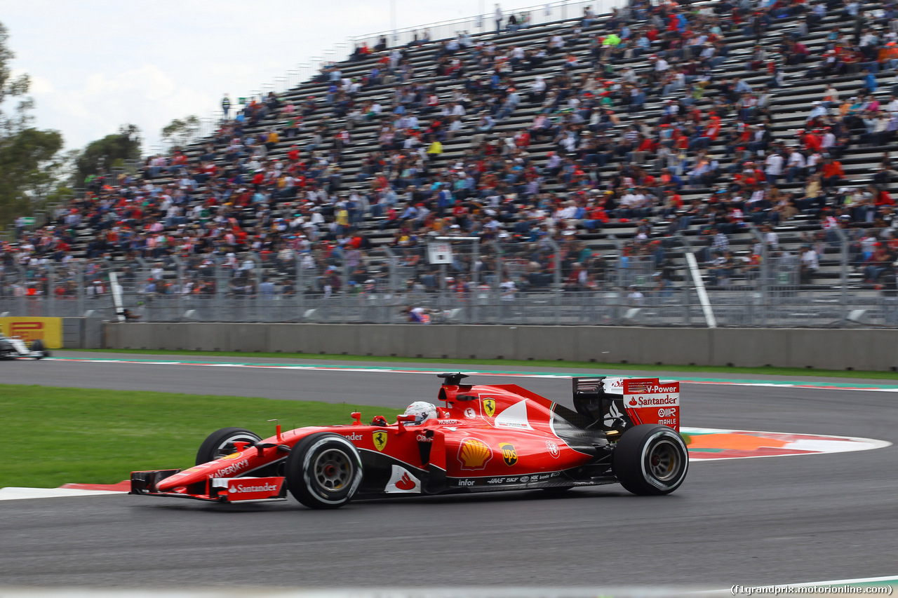 GP MESSICO, 30.10.2015 - Prove Libere 1, Sebastian Vettel (GER) Ferrari SF15-T
