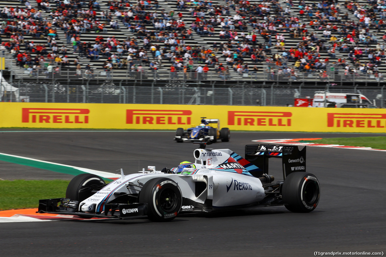 GP MESSICO, 30.10.2015 - Prove Libere 1, Felipe Massa (BRA) Williams F1 Team FW37