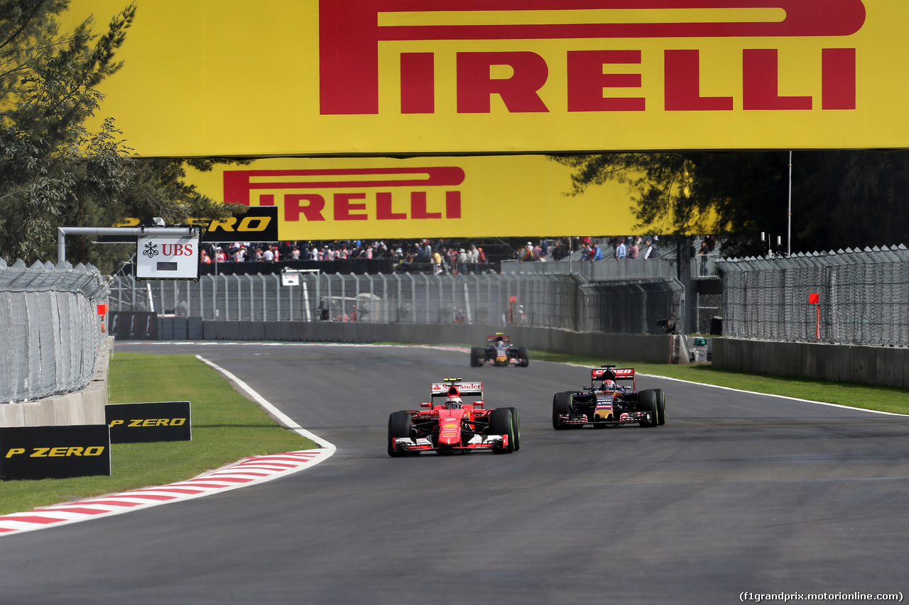 GP MESSICO, 30.10.2015 - Prove Libere 1, Kimi Raikkonen (FIN) Ferrari SF15-T