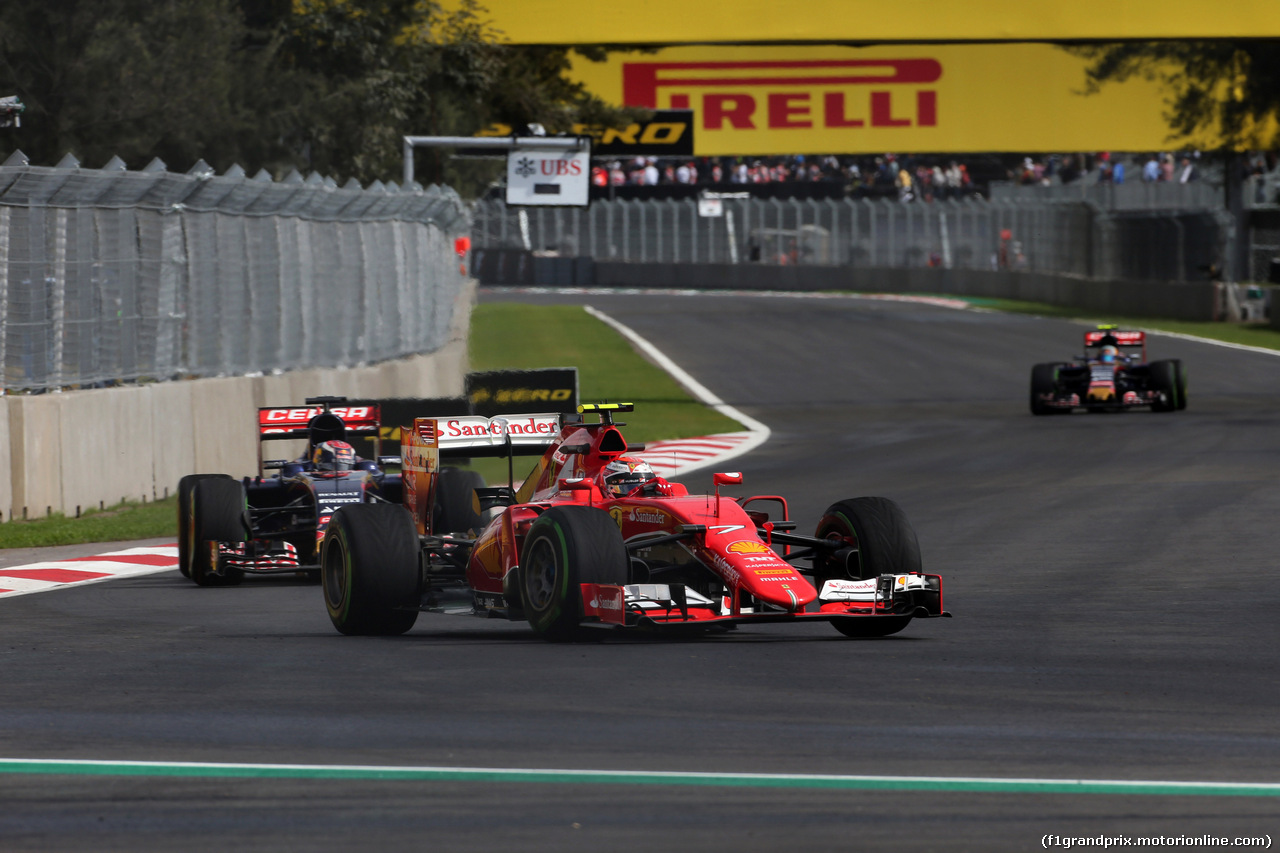 GP MESSICO, 30.10.2015 - Prove Libere 1, Kimi Raikkonen (FIN) Ferrari SF15-T