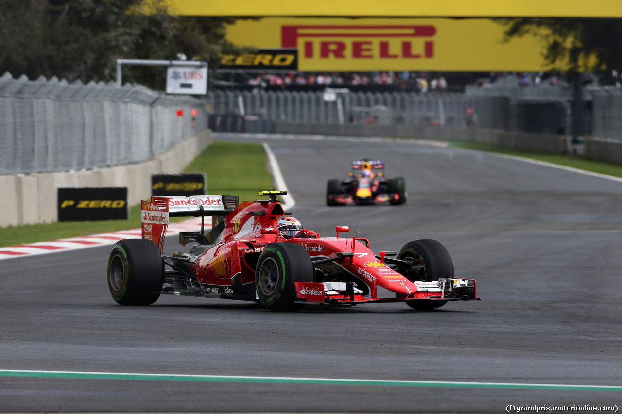 GP MESSICO, 30.10.2015 - Prove Libere 1, Kimi Raikkonen (FIN) Ferrari SF15-T