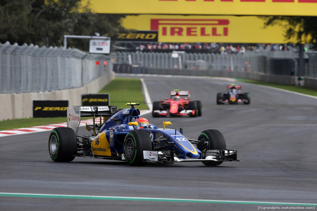 GP MESSICO, 30.10.2015 - Prove Libere 1, Felipe Nasr (BRA) Sauber C34