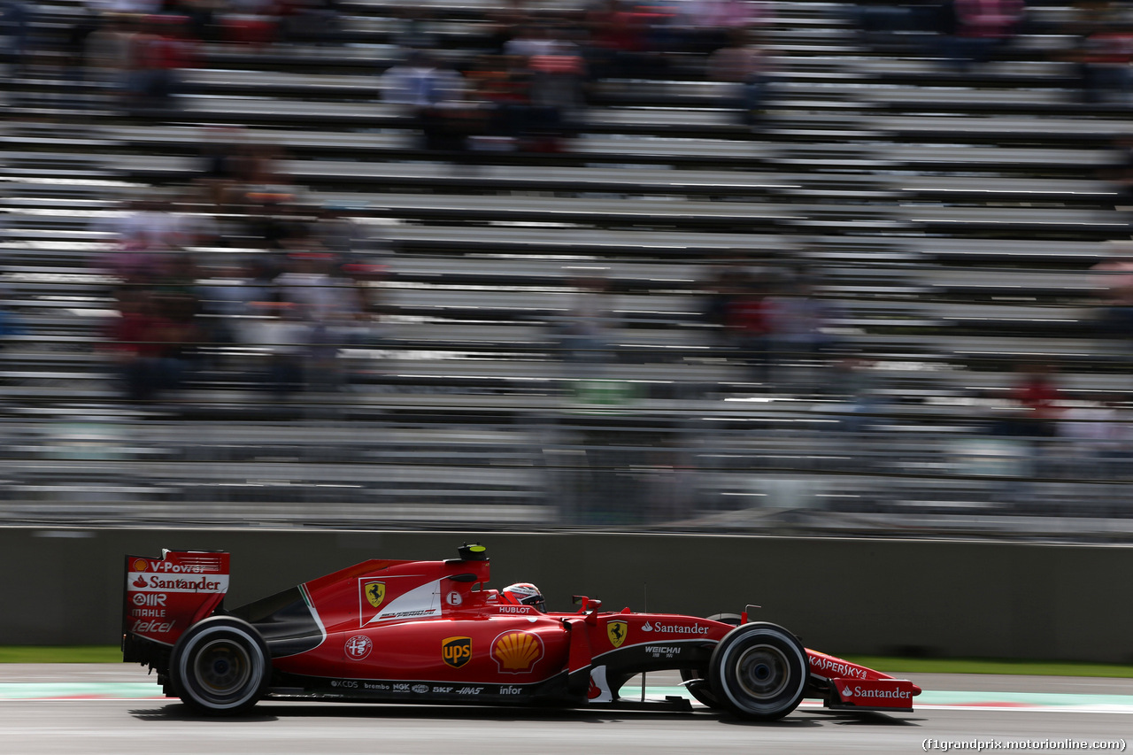 GP MESSICO, 30.10.2015 - Prove Libere 1, Kimi Raikkonen (FIN) Ferrari SF15-T