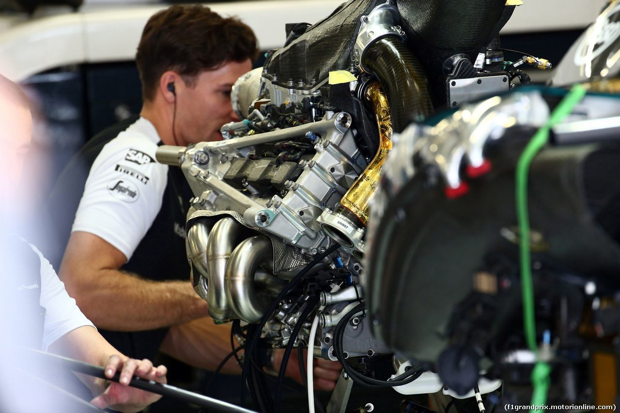 GP MESSICO, 30.10.2015 - Prove Libere 1, Sahara Force India F1 VJM08, deatil