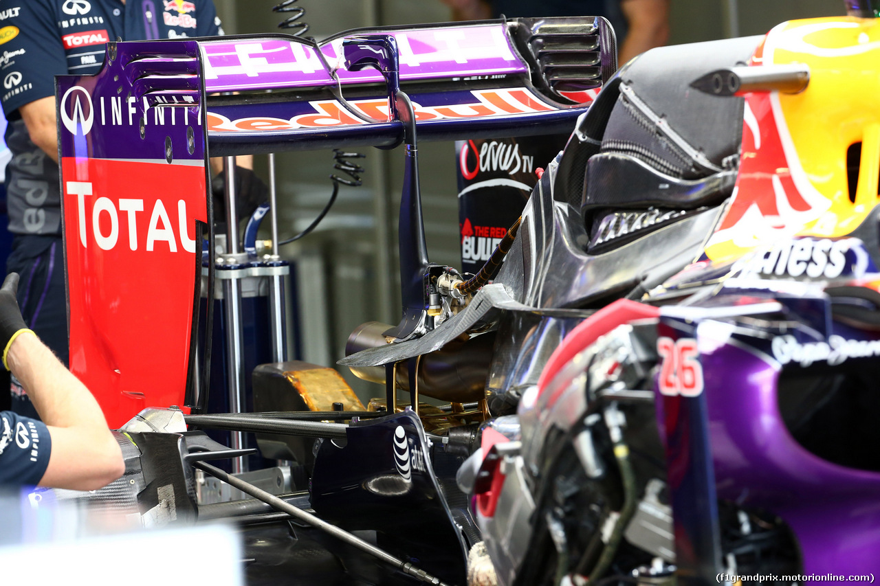 GP MESSICO, 30.10.2015 - Prove Libere 1, Red Bull Racing RB11, detail